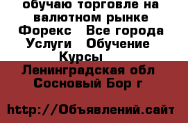 обучаю торговле на валютном рынке Форекс - Все города Услуги » Обучение. Курсы   . Ленинградская обл.,Сосновый Бор г.